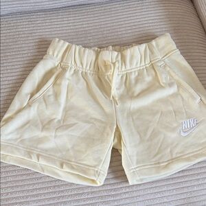 Nike Kids Cream/butter yellow Shorts